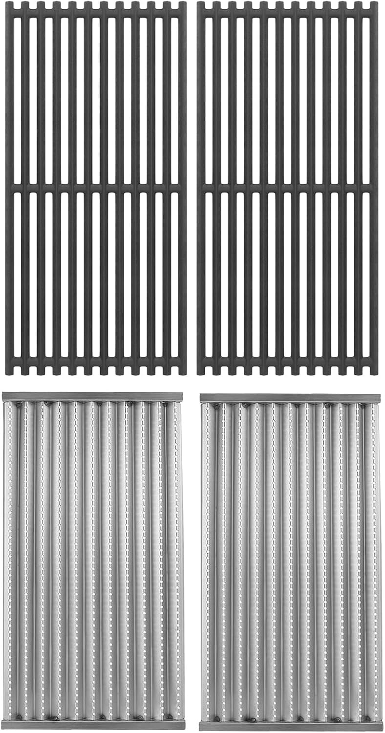BBQ Future Grill Grate Replacement Parts for Charbroil Tru-Infrared 463642316 463644220 463632520 463632320, Replacement Parts for Charbroil G362-2100-W1 G369-0030-W2, 17 Inch Grill Emitter, Stainless Steel - Image 1
